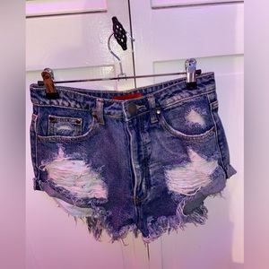 Boutique jean shorts